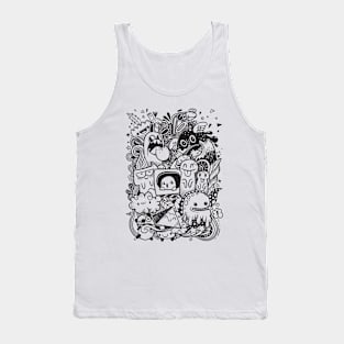 Monster Graffiti Tank Top